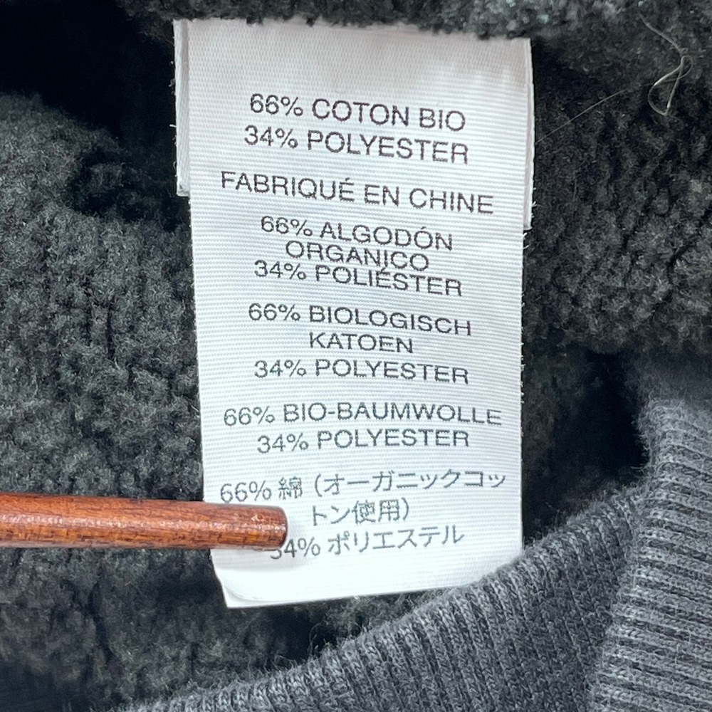Vuori Restore Half Zip Hoodie Black Organic Cotton Fleece VW288 Womens Medium - Picture 10 of 12